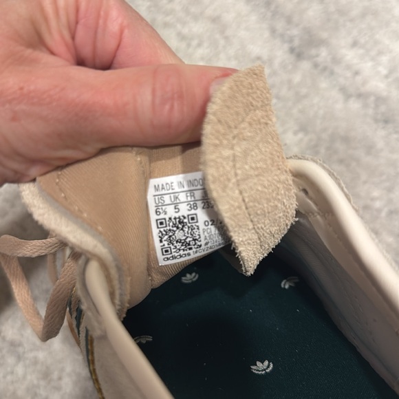 Adidas Gazelle Bold- green/cream/beige - sz 6.5 - NWT - Picture 4 of 4